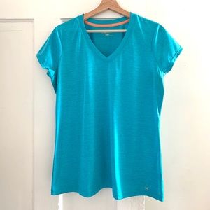 Turquoise Athletic Tee
